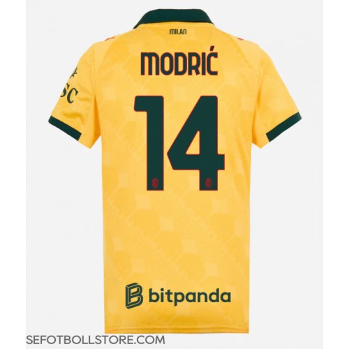 AC Milan Luka Modric #14 Replika Tredje Tröja Dam 2025-26 Kortärmad